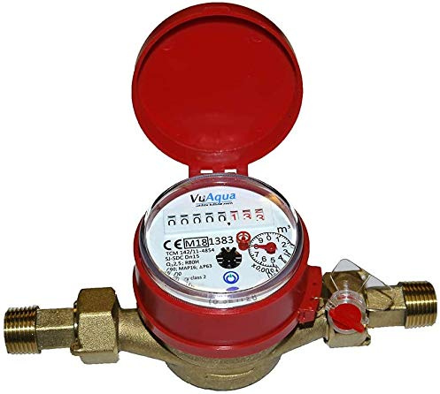 Single-Jet Hot Water Meter 3/4 BSP (20mm)