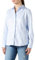 Seidensticker Damen City Langarm Slim Fit Hemdblusenkragen Bügelleicht Bluse, Bleu, 38 EU
