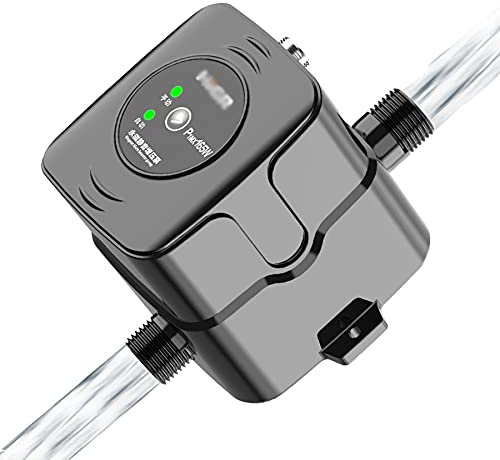 SMGXQ Bathroom Shower Pressurized Water Pump Tap Water Booster Pump Solar Home DC24V Fully Automatic Small Silent Water Heater Pipeline Pressurized Family House Vegetable Pool Booster Pump,Black,165W