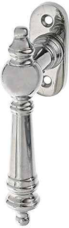 Grande poignée de fenêtre de style Gründerzeit en laiton, modèle 1900, fabriquée à la main selon des modèles antiques