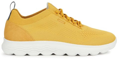 Geox Herren U SPHERICA A Sneaker, Yellow, 42 EU
