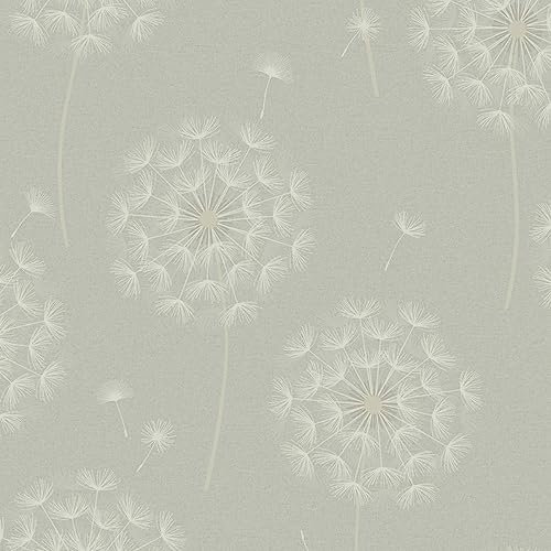 Holden Decor Opus Alocasia Allora Sage Wallpaper 36259 - Floral Dandelion