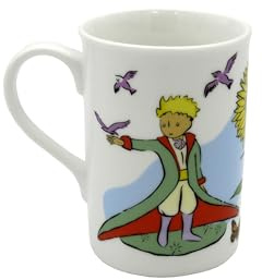 CyP Brands- Le Petit Prince Tasse, Petit-déjeuner, Ustensiles de cuisine, Tasses originales, Porcelaine, Blanc, Produit Officiel