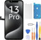 LL TRADER Display für iPhone 13 Pro LCD 6.1 Bildschirm Ersatz FHD Touchscreen 3D Touch Digitizer Rahmen Montage und Reparaturkits 20251