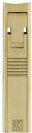 ZWILLING Nagelknipser Kompakt (Ultraflach mit Nagelfeile, leicht gebogene Schneide, für Reise und Unterwegs, inklusive Lederhülle), Premium, Gold