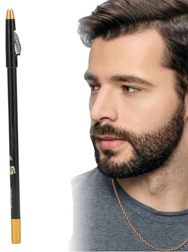 Friseurstift Bartstift Haarschneidetracer Groomingpencil für Bartstyling Formung Spitzbart Haaransatz Tracingtool Schwarz