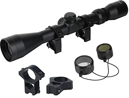 FOCUHUNTER Lunette de visée Tactique 3-9X40mm Portée Optique compacte SFP Réticule FMC MOA étanche et Antichoc avec Supports de Rail Weaver/Picatinny et Ensemble de Capuchons d'objectif