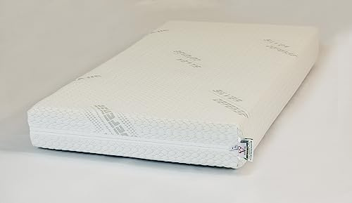 Supval ✅ - Materasso Baby Fresh Silver alto cm 11 - Materasso per bambino - Sfoderabile - Lavabile - Anallergico - Traspirante - Antiacaro - (60x130x11)