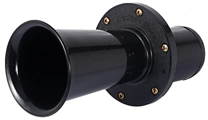 för Aoogah Horn, 12V 110DB Auto Car Truck Antik Vintage Old Style Pipbil Horn Siren AHH OOO GAH AHOOGA OOGA Svart OOGA(Silver) (Svart) (Svart)