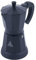 Sengfwin Cafetières Cafetiere Italienne Machine a Cafe Italienne Électrique Grande Préparation d'Espresso Italien Cafetière Expresso Pot Moka, Aluminium, Noir, 6 Tasses (300 Ml)