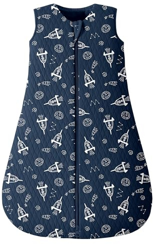 Looxii Saco de Dormir para Bebé de Invierno Algodón 2.5 TOG Cálido Manta Envolvente para Dormir con Cremallera Bidireccional para Bebes Niñas Niños 0-6 Meses