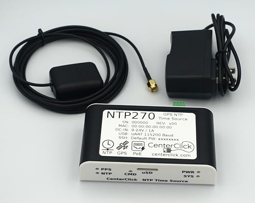 CenterClick NTP2xx Series GPS Based NTP Server Appliance (NTP270)