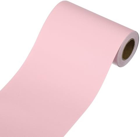 sourcing map Borde de papel pintado, bordes de papel tapiz para despegar y pegar, 3.9 x 196 pulgadas, cinta autoadhesiva para marco de espejo, para decoración de cocinas, dormitorios, baños, color