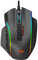 Redragon Optische RGB MMO Maus mit 12 Seitentasten,kabelgebundene Gaming Maus mit 12400DPI,8 * 2.4g Gewicht Tuning,19 programmierbare Tasten for PC Laptop,M901K
