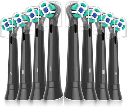 8er Sanfte Reinigung Aufsteckbürsten Kompatibel mit Elektrischen Zahnbürstea, Sensitiv Zahnbürste Aufsätze Geeignet für
