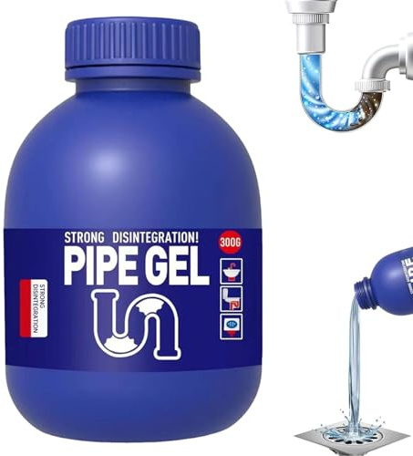 Deterbello di scarico della resistenza, scarico di lievito, potente agente di dragaggio per tubi, pulire rapidamente le fognature ed eliminare gli odori, adatti per bagno, cucina, doccia (1pc)