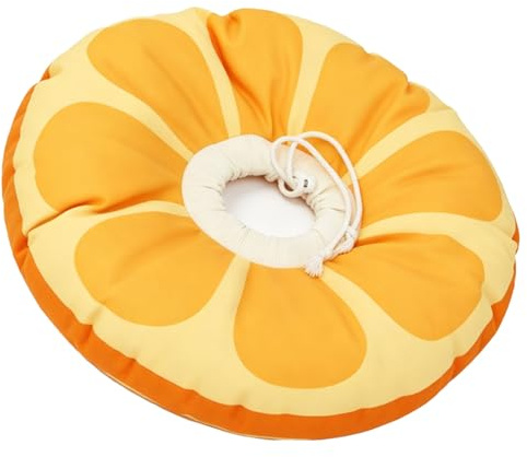 HUSHUI Söt Kattkonhalsband Justerbar Mjuk Design Vattentät återställningshalsband för Katter och små Hundar - 1 Enhet (S: Justerbart område: 13-22cm/5.11-8.66in)