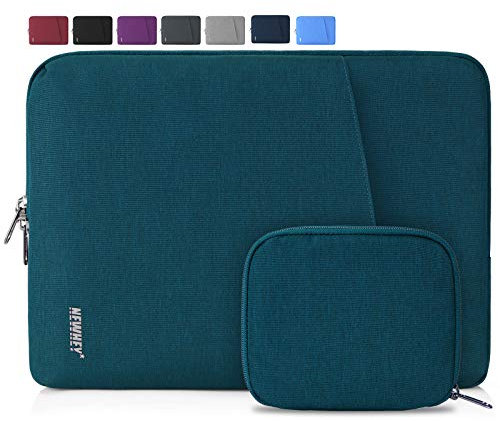 NEWHEY Laptophülle 14 Zoll Stoßfest Laptop Notebook Tasche Hülle Wasserdicht Schutzhülle Sleeve Case Kompatibel 14 mit Klein Fall Blaugrün