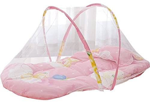Wudaizhi Mosquito per Bambini Portatile Net - Rete Pieghevole per Viaggi Estivi E Biancheria da Letto per Bambini