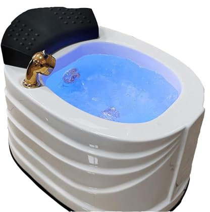 Pediluvio SPA Bañera Para El Cuidado De Los Pies Pediluvio Massaggiatore Piedi Bañera Pedicura Ducha Pies Acrílico Para Pies Hidromasaje Con Puntos De Acupresión