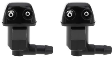 YINETTECH 2 ugelli lavavetri anteriore per auto 8538112030 compatibili con Toyota compatibile con Yaris, 8538112050