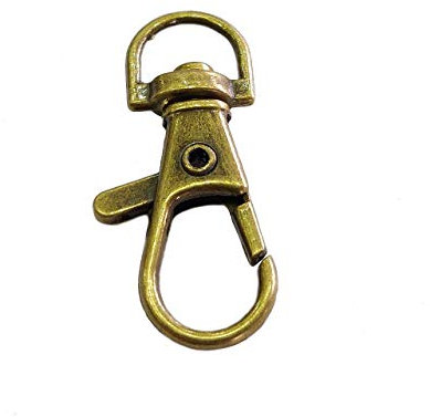 Trimming Shop Swivel Snap Hook Trigger Clips Clasp for Webbing Straps, Backpack, Dog Leashes, Camping, Hiking, Pet Collars and Bag Accessories, Durable & Lightweight Buckle