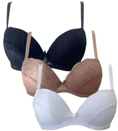Coconuda Confezione da 3 Reggiseni Gardenia Assortito 5
