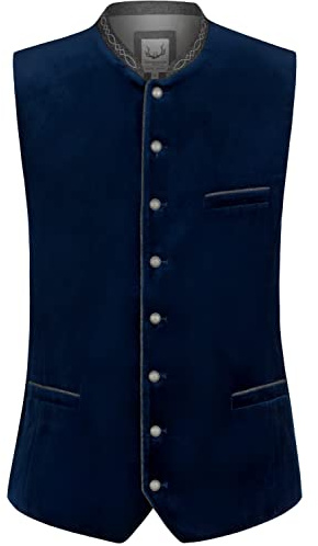 Stockerpoint Lorenzo kostymväst för män, indigo, 54