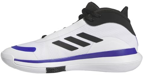 Adidas Unisex Adulto Bounce Legends Low Trainers, Cloud White/Core Black/Lucid Blue, 40 2/3 EU