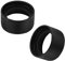 2pcs Industrial Eyepiece Eye Cups, Rubber Binocular Eye Cover Eye Guards Caps Protective Cover Eyepiece Cover Eye Cups Replacement Accessories for 32-36mm Flat Angle Stereo Microscopes (Black)