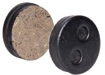 Zymoplas 1 Paio di pastiglie Freno a Disco Rotonde per Biciclette Pastiglie pinze per Scooter Elettrico Parte di Ricambio per Freni Accessorio di Guida di Sicurezza