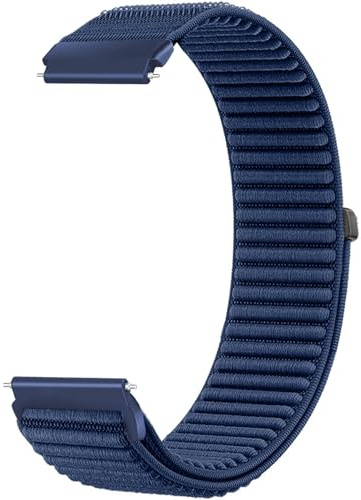 18 mm breites Nylonarmband Mountain kompatibel Garmin Venu 4 (41 mm) Venu 2S/3S Vivoactive 4S Vivomove 3S Fossil Ladies Gen 6/5E/4/3 Huawei GT6/GT5/GT4 (41 mm) Schnellverschluss für Damen und Herren