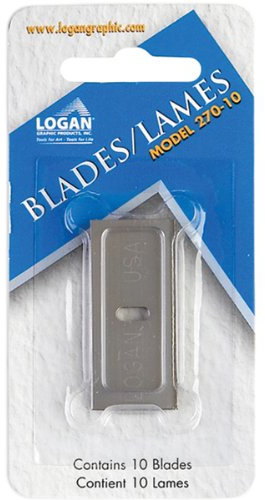 Logan 747004 replacement blades no. 270-10 pieces