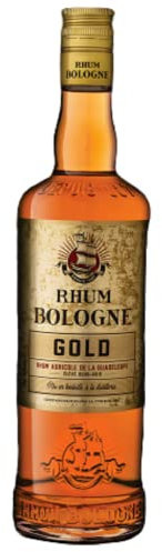Bologne - Gold Rhum Agricole de la Guadeloupe - Elevé en fûts - 40% (1 x 0.7L)