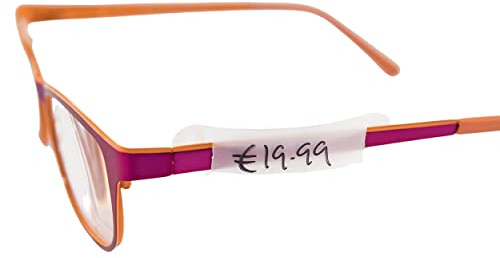 SPORTS WORLD VISION Price Tags Suitable for Glasses Frame Eyeglass Frames Spectacle Frames | 200 Pieces Per Order | Oval Shape