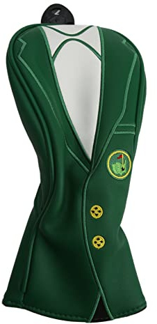 Golf Head Covers, Vattentätt PU-läder Mjukt Tjockt Foder Driver Hybrid Headcover för Män Kvinnor Golfälskare