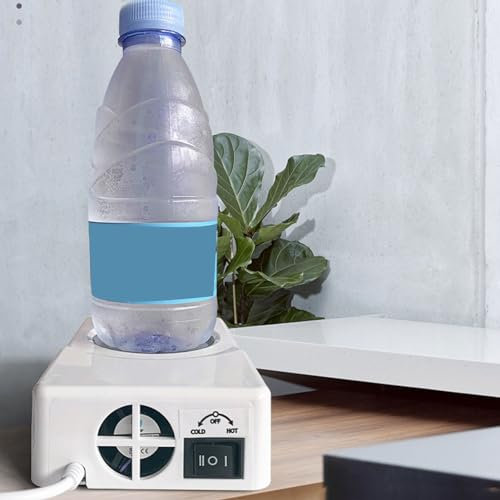 Enfriador de Tazas Calentador de café, Calentador de Bebidas 2 en 1 y Enfriador de Bebidas Estera de calefacción y enfriamiento alimentada por USB Café Té Enfriador de latas