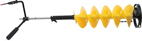 Ice Drill Auger for Cordless Drill, Double Spiral Blade Ice Fishing Auger, Lightweight Portable for Winter Fishing Outdoor Sports