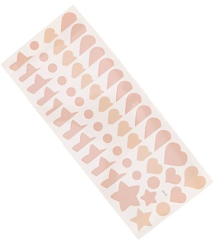 NOLITOY 12 Pièces Autocollants pour Cicatrices Invisibles Beige, Ultra Fins en Papier Transfert D'eau, Adhérence Solide, pour Masquer Cicatrices Peau