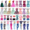 Miunana 10 Accesorios para 11.5 Pulgadas 28 - 30 CM Muñecas: 10 Ropas Vestidos (Seleccionado Al Azar)