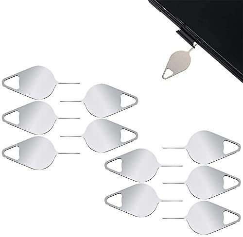 MMOBIEL 10 Stück Ausbauwerkzeuge für SIM-Karten, Ausbauwerkzeug kompatibel mit Allen Samsung Galaxy S25 S24 S23 S22 S21 A und M Series usw.