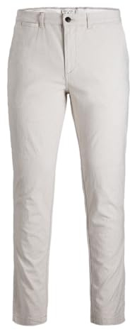 JACK & JONES herr linnebyxor Jpstmarco Jjdave Linne Fr
