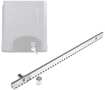 CO-Z Zahnstange aus Stahl 2 Stück Zahnstange für Schiebetorantrieb Schiebetor Toröffner Ersatzteil (2 x Zahnstange für Schiebetorantrieb)