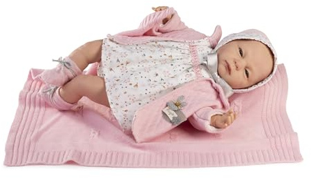 Mi Bebé Reborn, muñeca con Chaqueta Rosa