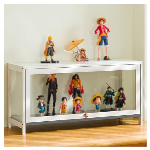 HBOOMOEM Vitrine， Armoire De Collection A Clapet，Armoire De Rangement En Acrylique For Salon，Vitrine En Verre Debout，Transparent De Tous Les CôTéS, Forte Capacité Portante.(40*60*32CM/15.7*23.6*12.6in