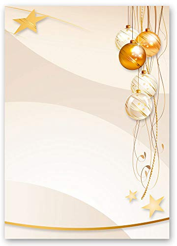 Grattis julpapper julpapper julpapper - 100 ark format DIN A4 - Paper-Media