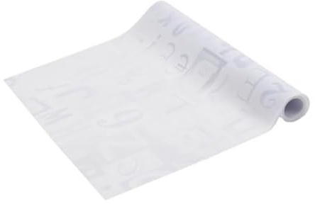 Film vitrostatique Hypnotic 3D, Film pour verre dépoli, Film de confidentialité, transparent, 45cm x 1,5m, 200µm (Épaisseur: 0,2mm), Venilia 54780