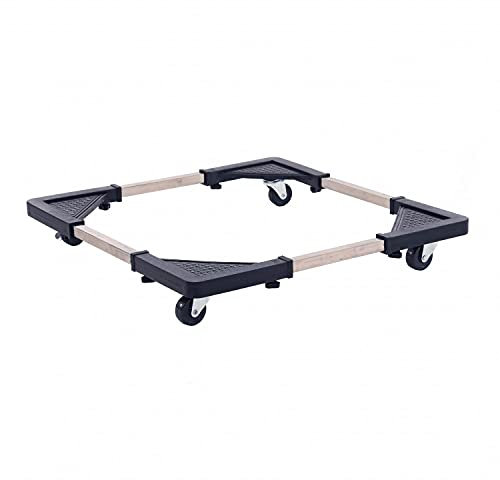 Oypla Adjustable Appliance Fridge Freezer Mover Trolley Dolly Washing Machine Base