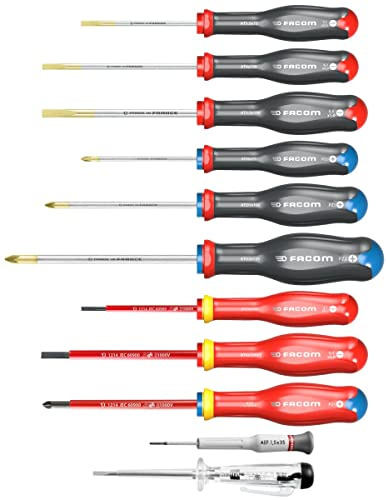 Facom at.11PB Screwdriver Set 11 Pieces