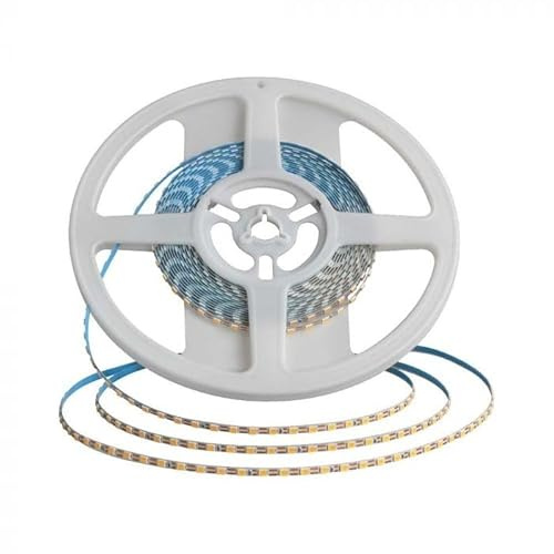 V-TAC LED VT-2835 LED-remsa 24V SMD2835 120led/mt 8 W/MT dubbel remsa PCB ultratunn 3 mm 3 000K IP20-23024